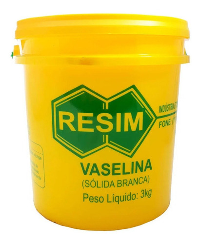 Vaselina 3kg Uso Geral Em: Borrachaia, Construção, Oficinas