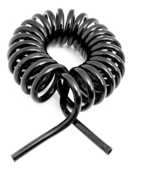 ESPIRAL NYLON 8 X 6 PRETO 5 MTS - 8 X 6