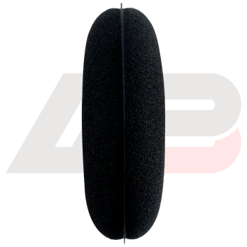 APLICADOR DE CERA PRETO 10CM DIAMETRO X 3CM ESPESSURA