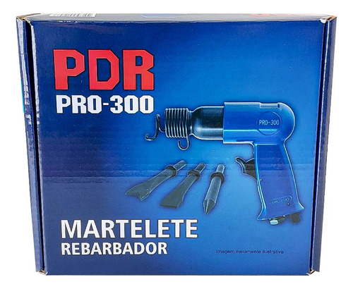 MARTELETE PNEUMATICO  REBARBADOR 3.000 BPM PDR