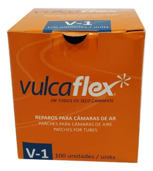 REMENDO V-1 - CAIXA C/100UN - VULCAFLEX