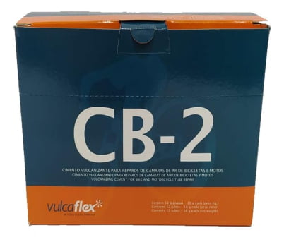 12 COLA CIMENTO VULCAN - BISNAGA CB-2 - VULCAFLEX