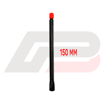 EXTENSAO RIGIDA PLASTICA 150MM PRETA