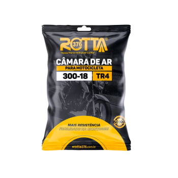 CAMARA DE AR ROTTA376 3.00-18 DIATEIRA E TRASEIRA TITAN / OUTRAS