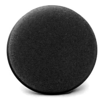 APLICADOR DE CERA PRETO 10CM DIAMETRO X 1,5 CM ESPESSURA