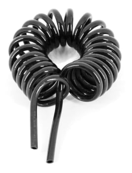 ESPIRAL NYLON 8 X 6 PRETO 5 MTS - 8 X 6