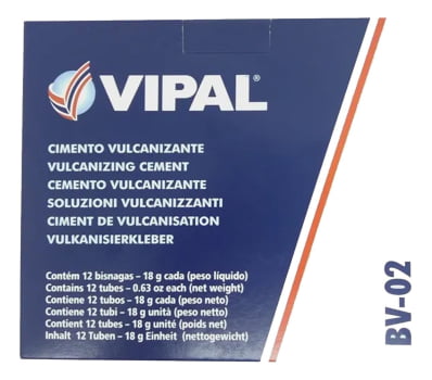 COLA CIMENTO VULCAN - BISNAGA BV-02 - VIPAL