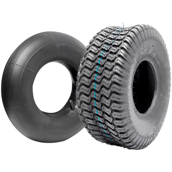 1 PNEU 15X6.00-6 + 2 CÂMARAS DE AR