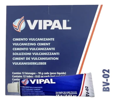 COLA CIMENTO VULCAN - BISNAGA BV-02 - VIPAL