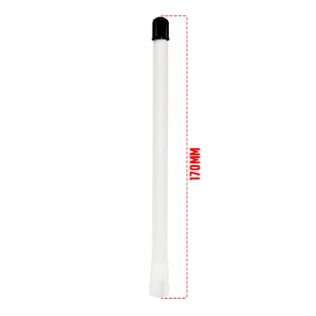 EXTENSAO RIGIDA PLASTICA 170MM BRANCA - ROTTA