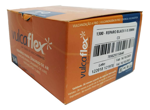 REMENDO V-0 - CAIXA C/100UN - VULCAFLEX