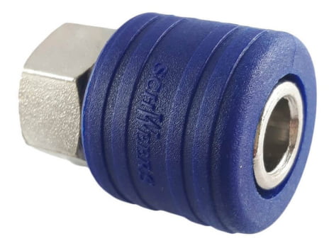 ENGATE RAPIDO COM CAPA FEMEA 1/4 HIDRAFLUX/SCHWEERS