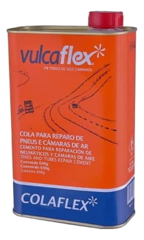 COLA FLEX PRETA - 690G  VULCAFLEX