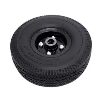 RODA COMPLETA BUFFALO PU 3.50 R4 METAL PRETO 7/8