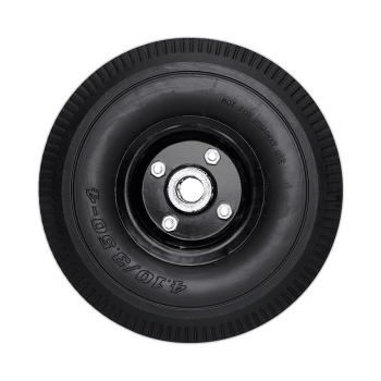 RODA COMPLETA BUFFALO PU 3.50 R4 METAL PRETO 7/8