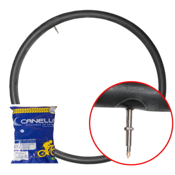 CÂMARA DE AR CANELLO BIKE ARO 29  (BICO FINO)