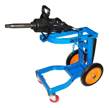 CARRINHO SUPORTE DE FERRO PARA CHAVE DE IMPACTO DE 1"