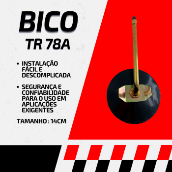 BICO VALVULA PARA CAMARA DE AR TR78A - ROTTA