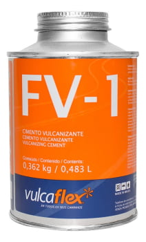 COLA CIMENTO BRANCA FV-1 LATA 362G VULCAFLEX